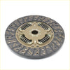 Black and gold 10.2 inch clutch disc assembly with coil springs and friction segments for Toyota Hilux KUN25 2004-2016