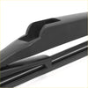 Black rubberized 10 inch rear windshield wiper blade for Toyota RAV4 2015-2017 with sleek metal frame