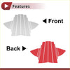 Red and gray layered wing like side skirt trim for toyota vios door pillar window trim silver tone