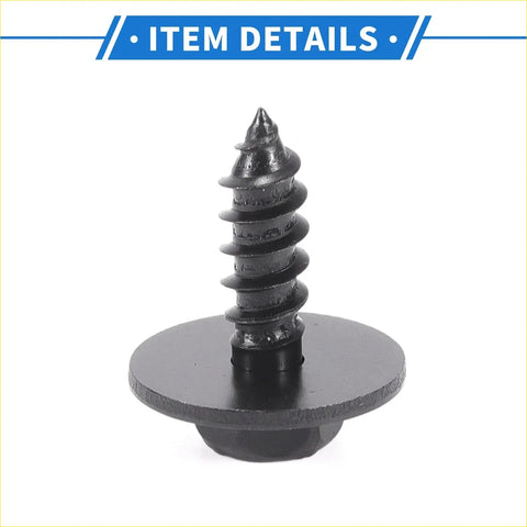 10 x Car Fender Liner Splash Shield Bumper Cover Screws for Toyota - Body Panels