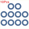 10 x M12 Blue Oil Drain Plug Gaskets for Toyota (1990-2023)