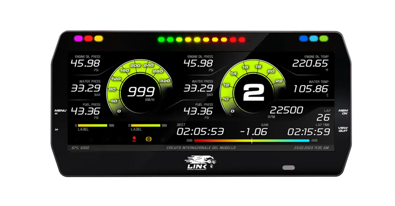 Link 10in MXT Strada Dash - Race Edit