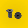 100 Pcs Black Plastic Fender Trim Panel Rivets for Toyota