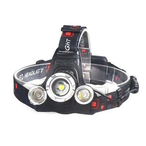 CAOS Gear 3 LED Zoom Headlamp - Black
