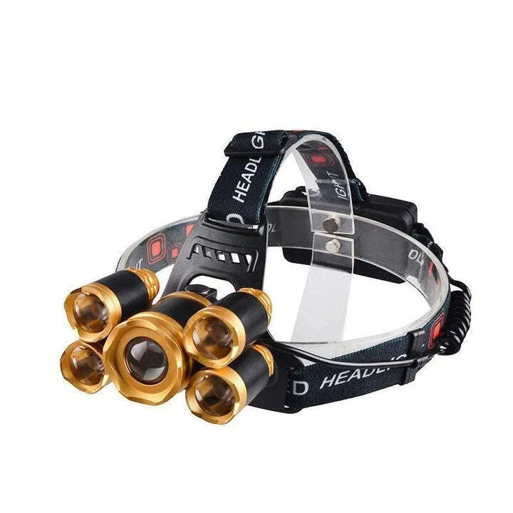 CAOS Gear 5 LED Zoom Headlamp - Black