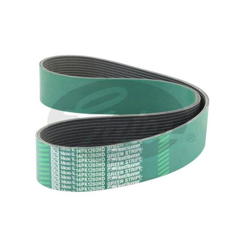 Gates Heavy Duty Micro-V Belt 14PK1260HD
