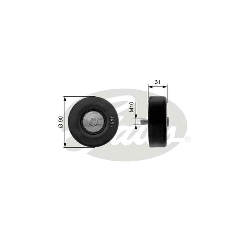Gates Engine Idler Pulley 36197