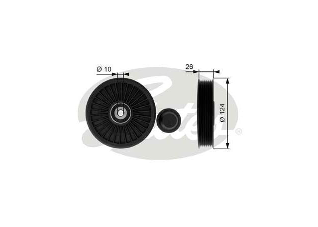 Gates Engine Idler Pulley 36216