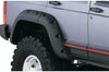 Bushwacker Rear Cutout Style Flares 2pc - Black (Cherokee 84-01)