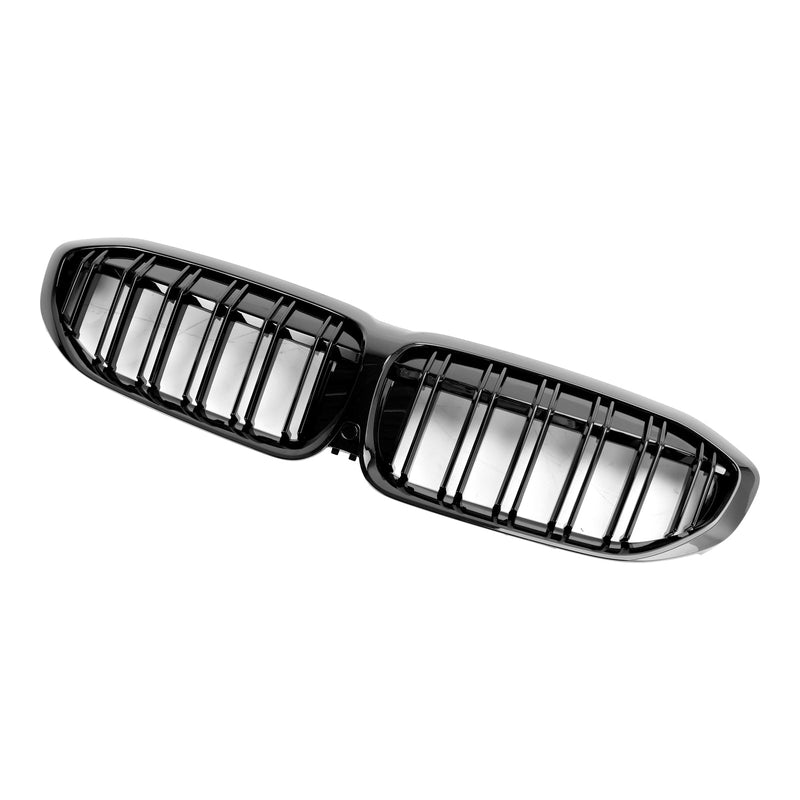 BMW 3 Series G20 Black Dual Slat Kidney Grille (2019-2022)