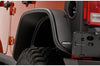 Bushwacker Rear Flat Style Flares 2pc - Black (Wrangler 07-18)