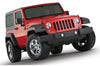 Bushwacker Front Pocket Style Flares 2pc - Black (Wrangler 07-18)