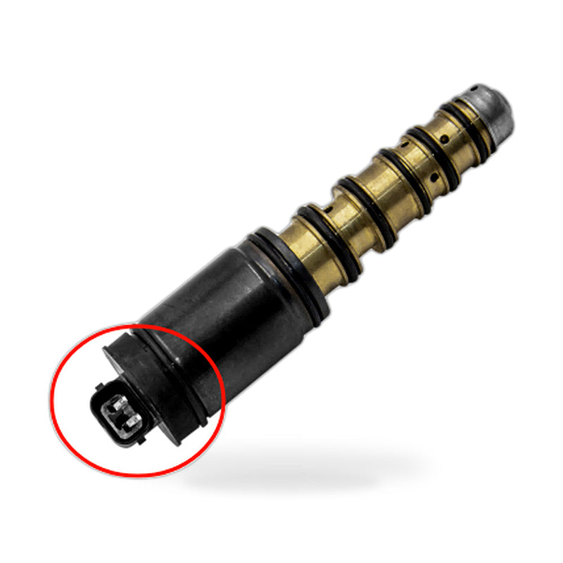 A/C Compressor Control Valve 6SEU14C Side Plug to suit Audi A4 BMW 3 Series — image 1