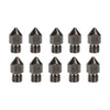 10Pcs Hardened Steel Nozzle to suit Creality CR-10 Ender 3 Pro 5 Series — image 2