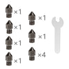 10Pcs Hardened Steel Nozzle to suit Creality CR-10 Ender 3 Pro 5 Series — image 4