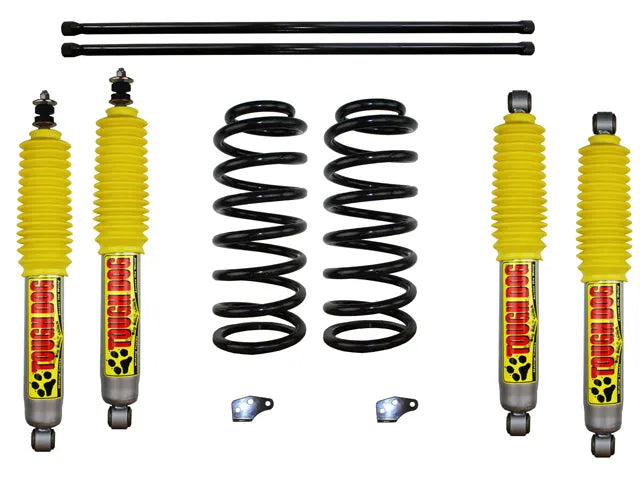 Superior Engineering Superior 2 Inch (50mm) Lift Kit — Toyota LandCruiser 100 Series IFS (Stage 1) with Tough Dog Shocks