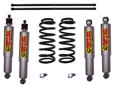Superior Engineering Superior 2 Inch (50mm) Lift Kit — Toyota LandCruiser 100 Series IFS (Stage 2) with Tough Dog S...