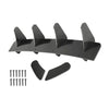 Volkswagen VW Golf MK7 GTI 4 Fins Rear Bumper Diffuser Lip Spoiler Suitable