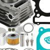Cylinder Piston Top End Gasket Kit For Honda TRX300 Fourtrax FW 4x4 2x4 88-2000 — image 4