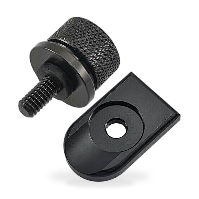 Seat Bolt Tab Screw Mount Knob Cover to suit Harley Davidson Sportster — image 1