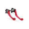 CNC Pivot Brake Clutch Levers Red to suit Honda XR250 — image 2