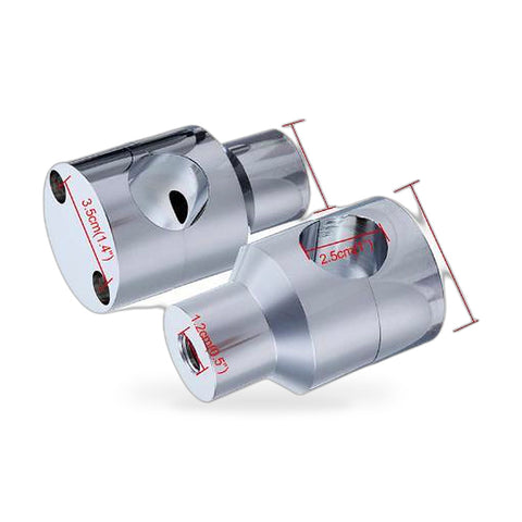 1 Inch Motorcycle Handlebar Risers Mount Clamp 25mm to suit Harley Sportste — image 1