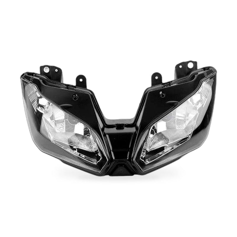 Clear Front Headlight White Lamp Headlamp Assembly For KAWASAKI Ninja 300R 2013 — image 1