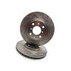 "Front Slotted Disc Rotors + Ceramic Brake Pads for Suzuki Swift FZ RS415 05-On " — image 2