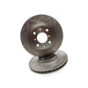 "Front Slotted Disc Rotors + Ceramic Brake Pads for Suzuki Swift FZ RS415 05-On " — image 6