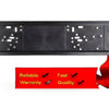 2x European License Plate Cover Frame Holder with Mounting Bracket (Pair) to suit — image 4