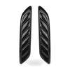 Gloss Black Bonnet Vents to suit Holden Commodore VF — image 1