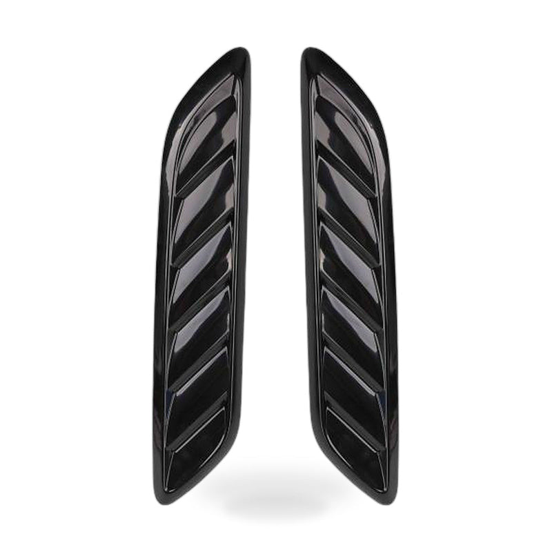 Gloss Black Bonnet Vents to suit Holden Commodore VF — image 1