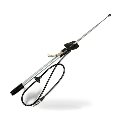Radio Antenna Guard Mount Car Aerial 4 Sections to suit Nissan Navara D22 — image 1