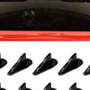 Spoiler Roof Wing Air Vortex Generator Set of 10 Diffuser Shark Fin Kit Suitable — image 4