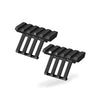2x Low Profile Tactical 45¡ã Offset Angle Mounts (Pair) to suit Picatinny Weaver Ra — image 3
