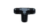 Vibrant Performance -10AN x 1/2in NPT Flare to Pipe Tee Adapter Fitting - Aluminum (image 2)