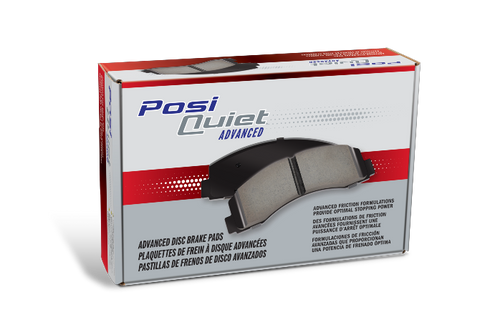 StopTech Posi Quiet Ceramic Brade Pads - Front (StopTech ST60 Wide Annulus)