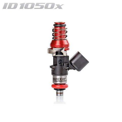 Injector Dynamics ID1050-XDS Injector Single, 48mm Length, 11mm Red Adaptor Top, 14mm Lower O-Ring
