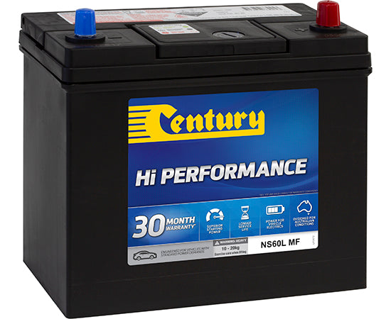 Century Batteries Battery 12V Hp 430 Cca 45Ah NS60LMF