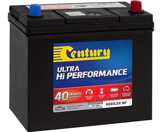 Century Batteries Battery-Car & Pass 40M 105163 NS60LSX MF