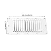 4x Stainless Steel Rectangular Air Vent to suit Boat — image 5