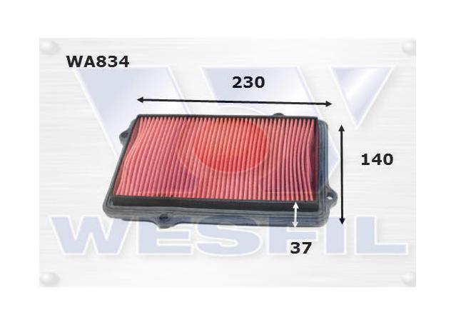 Wesfil Air Filter WA834