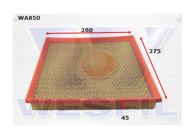 Wesfil Air Filter WA850
