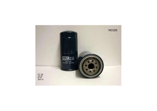 Wesfil Oil Filter WCO26