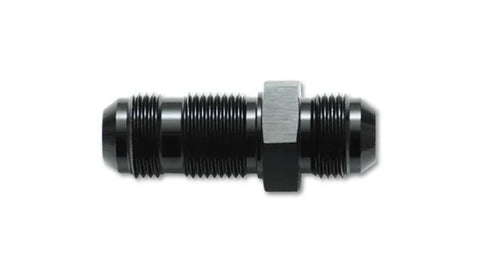 Vibrant Performance -16AN Flare Straight Bulkhead Adapter Fitting - Aluminum