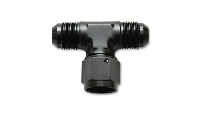 Vibrant Performance -16AN Tee Fitting with Female -16AN Swivel On Side