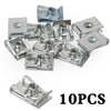 Honda 10x Motorcycle Faring Bolt Nut Zinc-plated Screw Clip Speedclips 6mm