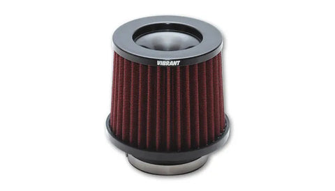 Vibrant Performance The Classic Performance Air Filter - 5.25in O.D. Cone x 5in Tall x 4in inlet I.D.