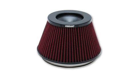 Vibrant Performance The Classic Perf Air Filter 5in OD Conex3-5/8in Tallx6in ID Bellmouth VelocityStack10950-52