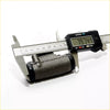 Dark gray textured metal 11/16 rear wheel brake cylinder with black rubber caps measured for mazda b series bravo